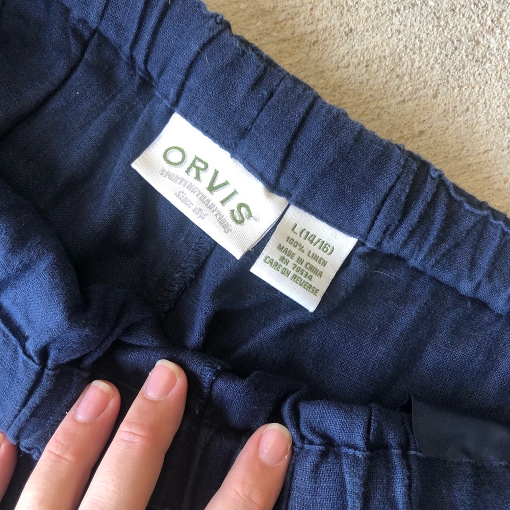 3 different pairs of Linen pants
